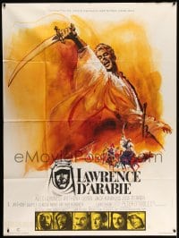 7g859 LAWRENCE OF ARABIA French 1p R1971 David Lean classic starring Peter O'Toole, Best Picture!