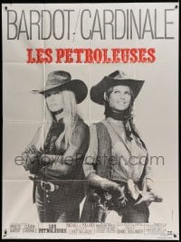 7g860 LEGEND OF FRENCHIE KING French 1p 1971 sexy cowgirls Claudia Cardinale & Brigitte Bardot!