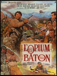 7g871 L'OPIUM ET LE BATON French 1p 1971 Ahmed Rachedi's L'Opium et le baton, Jean Mascii art!