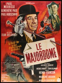 7g875 MAJORDOMO French 1p 1965 directed by Jean Delannoy, Georges Allard art of Paul Meurisse!