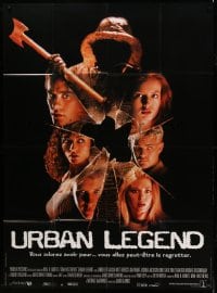7g978 URBAN LEGEND French 1p 1999 Jared Leto, Tara Reid, what you don't believe can kill you!