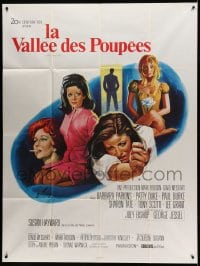 7g982 VALLEY OF THE DOLLS French 1p 1968 Sharon Tate, Jacqueline Susann, different Grinsson art!