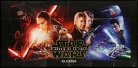 7g619 FORCE AWAKENS teaser French 50x106 2015 Star Wars: Episode VII, first time in our auction!