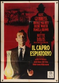 7g570 SCAPEGOAT Italian 1p 1959 Alec Guinness lived another man's life & loved his woman, Nistri art