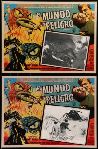 7g132 THEM 4 Mexican LCs R1990s giant bugs shown in all four scenes + cool different border art!
