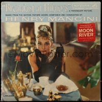 7g061 BREAKFAST AT TIFFANY'S soundtrack record 1961 Audrey Hepburn, Henry Mancini's music!
