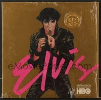 7g063 ELVIS ONE NIGHT WITH YOU soundtrack record 1985 includes a 19x24 poster of The King!