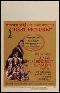 7g232 MAN FOR ALL SEASONS WC 1967 Paul Scofield, Robert Shaw, Best Picture Academy Award!