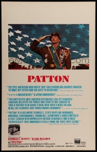 7g252 PATTON WC 1970 A Salute to a Rebel, General George C. Scott, World War II classic!