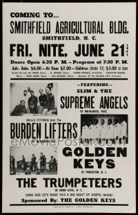 7g276 SMITHFIELD AGRICULTIRAL BLDG. Benton WC 1991 Supreme Angels, Burden Lifters, Golden Keys!