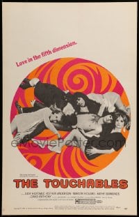 7g290 TOUCHABLES WC 1968 Judy Huxtable in five-way love, psychedelic love in the fifth dimension!