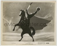 7h170 ADVENTURES OF ICHABOD & MISTER TOAD 8x10 still 1949 best Headless Horseman image, Disney!