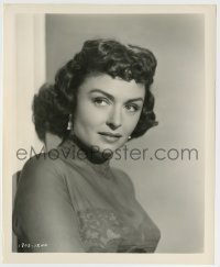 7h222 BENNY GOODMAN STORY 8.25x10 still 1956 best head & shoulders portrait of pretty Donna Reed!