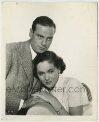 7h233 BISHOP MISBEHAVES deluxe 8x10 still 1935 Maureen O'Sullivan & Foster by Clarence Sinclair Bull