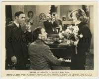 7h253 BREAK OF HEARTS 8x10.25 still 1935 Katharine Hepburn smiles at Charles Boyer by piano!