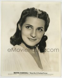7h255 BRENDA MARSHALL 8x10 key book still 1940s head & shoulders portrait of the pretty actress!