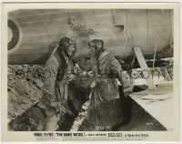 7h331 DAWN PATROL 8x10.25 still 1938 dirty pilots Errol Flynn & David Niven in trench by their plane