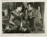 7h333 DEAD END 8x10 still 1937 Joel McCrea grabs Billy Halop, who has Gorcey pinned to the ground!