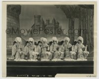 7h401 FLORODORA GIRL 8x10 still 1930 Marion Davies & Ilka Chase in musical production on castle set!