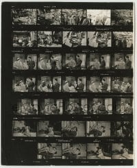 7h407 FOREST RANGERS 8.25x10 contact sheet 1942 MacMurray, Paulette Goddard, Pallette, many scenes!