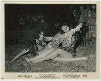7h420 FROM RUSSIA WITH LOVE 8x10.25 still 1964 Martine Beswick in intense catfight on ground!