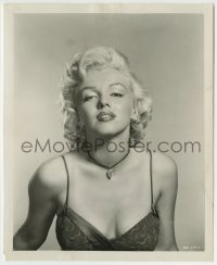 7h431 GENTLEMEN PREFER BLONDES 8.25x10 still 1953 incredible portrait of super sexy Marilyn Monroe!