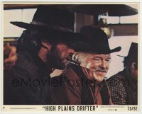 7h055 HIGH PLAINS DRIFTER 8x10 mini LC #7 1973 c/u of Clint Eastwood with cigar by Walter Barnes!