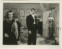 7h485 HOLIDAY 8x10 still 1938 Cary Grant between Katharine Hepburn & Doris Nolan by Alex Kahle!