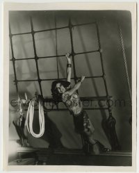 7h527 JOAN CRAWFORD 7.75x9.75 still 1920s as a pirate on ship's rigging by Ruth Harriet Louise!