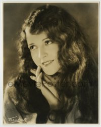 7h544 JUNE MARLOWE deluxe 7.5x9.5 still 1920s portrait of beautiful long-haired actress by Freulich!
