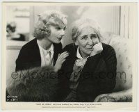 7h556 LADY BY CHOICE 8x10 still 1934 close up of beautiful Carole Lombard comforting May Robson!