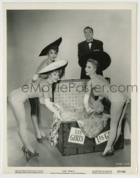 7h575 LES GIRLS 8x10.25 still 1957 Gene Kelly with sexy Mitzi Gaynor, Kay Kendall & Taina Elg!