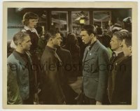 7h084 MORTAL STORM color 8x10.25 still 1940 Margaret Sullavan, James Stewart, Robert Young, Stack