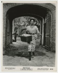 7h736 PORGY & BESS 8x10.25 still 1959 best portrait of Dorothy Dandridge carrying basket under arch!