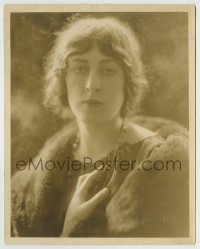 7h778 RITA WELLMAN deluxe stage play 8x10 still 1918 author of The Gentile Wife by Campbell Studios
