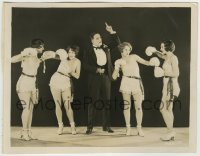 7h787 ROUGH HOUSE ROSIE 8x10 key book still 1927 referee counts for Clara Bow & sexy girls boxing!
