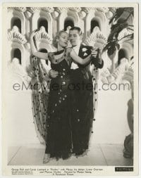 7h789 RUMBA 8x10.25 still 1935 wonderful image of George Raft & sexy Carole Lombard dancing!