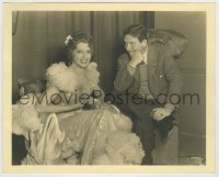 7h798 SAN FRANCISCO deluxe candid 8x10 still 1936 Jeanette MacDonald & Spencer Tracy laughing!
