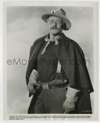 7h821 SHE WORE A YELLOW RIBBON 8x10 still R1951 best portrait of cavalryman John Wayne, John Ford!