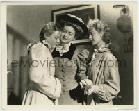 7h830 SISTERS 8x10.25 key book still 1938 Bette Davis comforting Anita Louise & Jane Bryan!