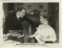 7h831 SISTERS 8x10.25 still 1938 Ian Hunter leans in to speak with seated Bette Davis!