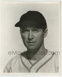 7h872 STRATTON STORY deluxe 8x10 still 1949 best portrait of James Stewart in baseball uniform!