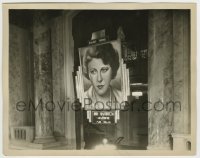 7h951 UNFAITHFUL candid 8x10.25 still 1931 incredible theater lobby display w/Ruth Chatterton, rare!