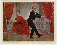 7h142 UNSINKABLE MOLLY BROWN color 8x10 still #4 1964 Debbie Reynolds & Harve Presnell dancing!