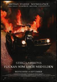 7j063 GIRL WHO PLAYED WITH FIRE advance DS Swedish 2010 Flickan som lekte med elden, Noomi Rapace!