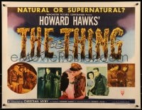 7m209 THING style A 1/2sh 1951 Howard Hawks horror classic, shows five scenes from the movie!