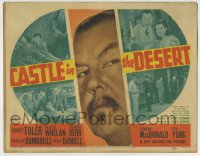 7m040 CASTLE IN THE DESERT TC 1942 Sidney Toler as detective Charlie Chan by montage of images!