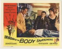 7m052 INVASION OF THE BODY SNATCHERS LC 1956 McCarthy, Wynter & Donovan discover dead clone body!