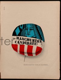 7m154 HOLLYWOOD REPORTER exhibitor magazine January 22, 1962 Shore art for Manchurian Candidate!