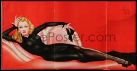 7m156 HOLLYWOOD REPORTER exhibitor magazine May 2, 1941 sexy Vargas Dietrich art fold-out, rare!